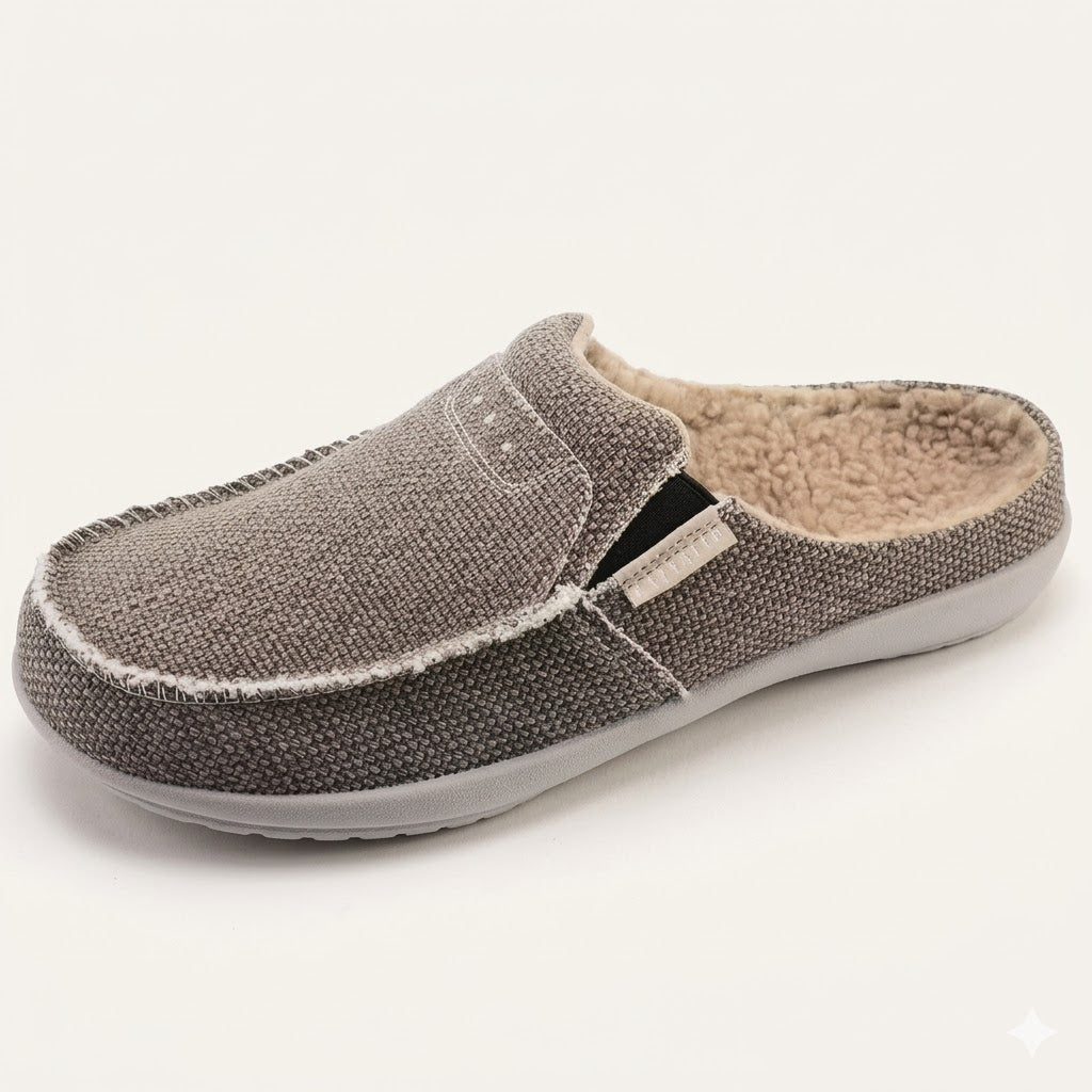 Velosria Men's Canvas Mule Slipper